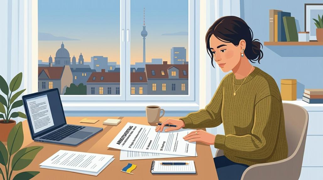 Understanding German Work Contracts: Essential Guide for Ukrainian Refugees